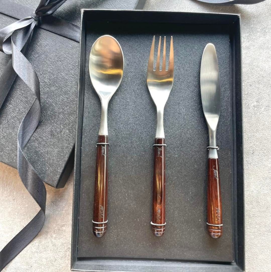 印尼黑檀餐具組