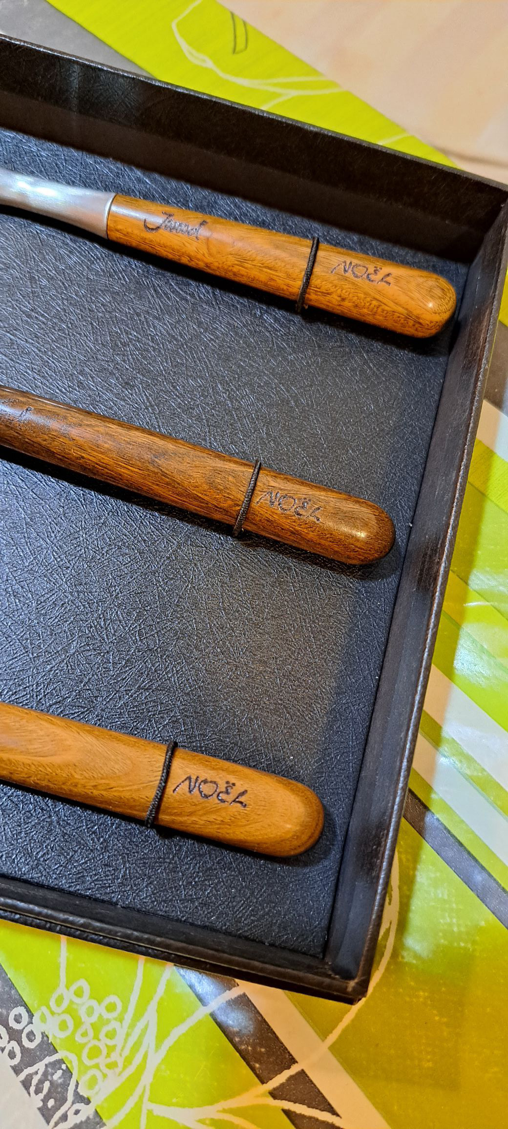 JW08.21 巴拉圭綠檀餐具組 視角 2